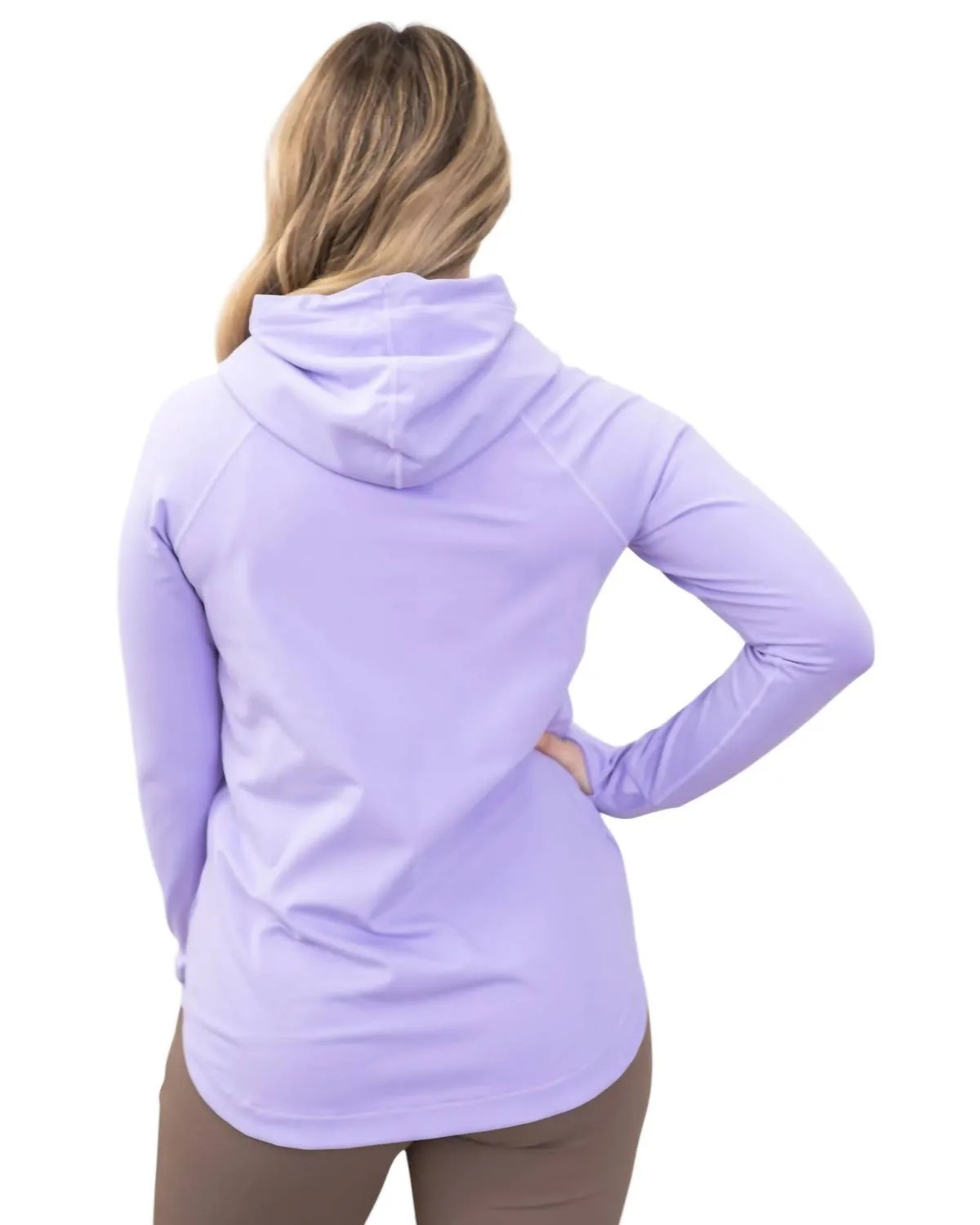 Activewear Hoodie In Lavender