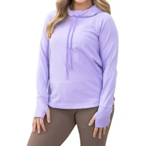 Activewear Hoodie In Lavender