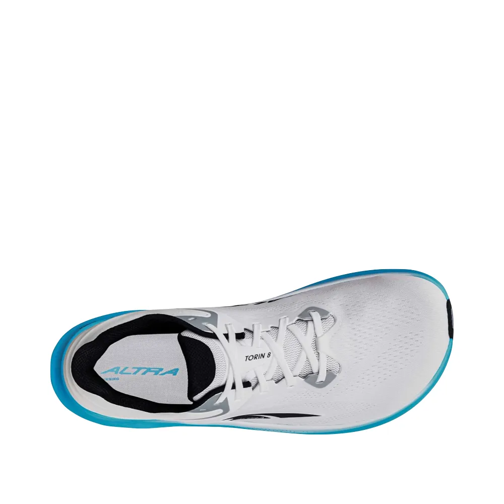 Altra Men's Torin 8 Sneaker in White/Blue