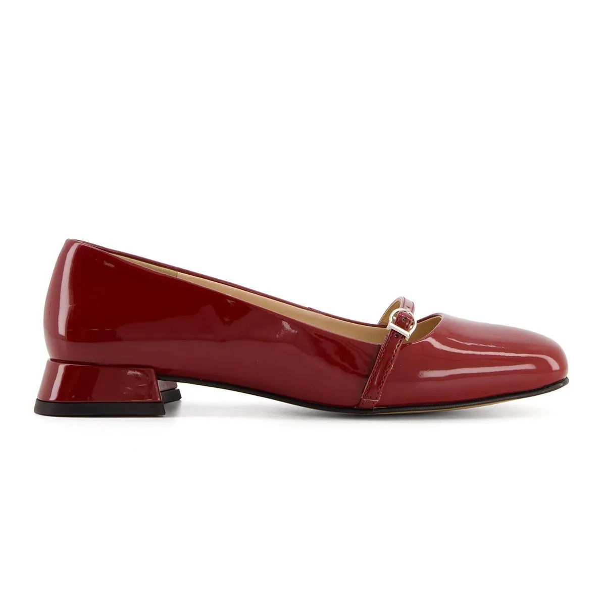 Andrea Low Heel Mary Janes