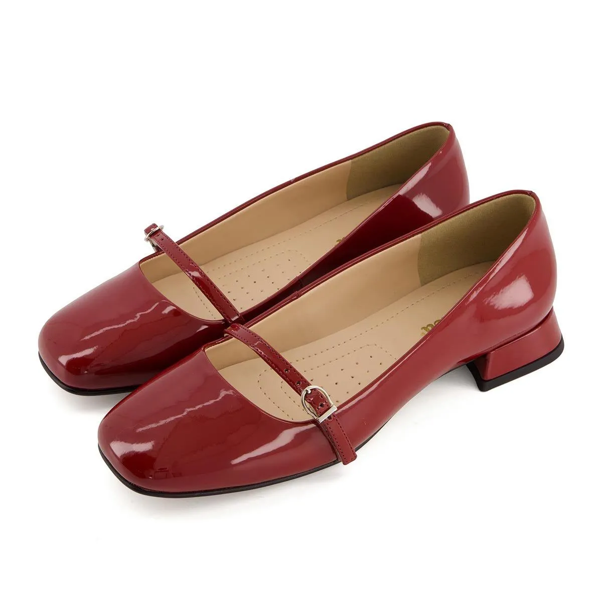 Andrea Low Heel Mary Janes