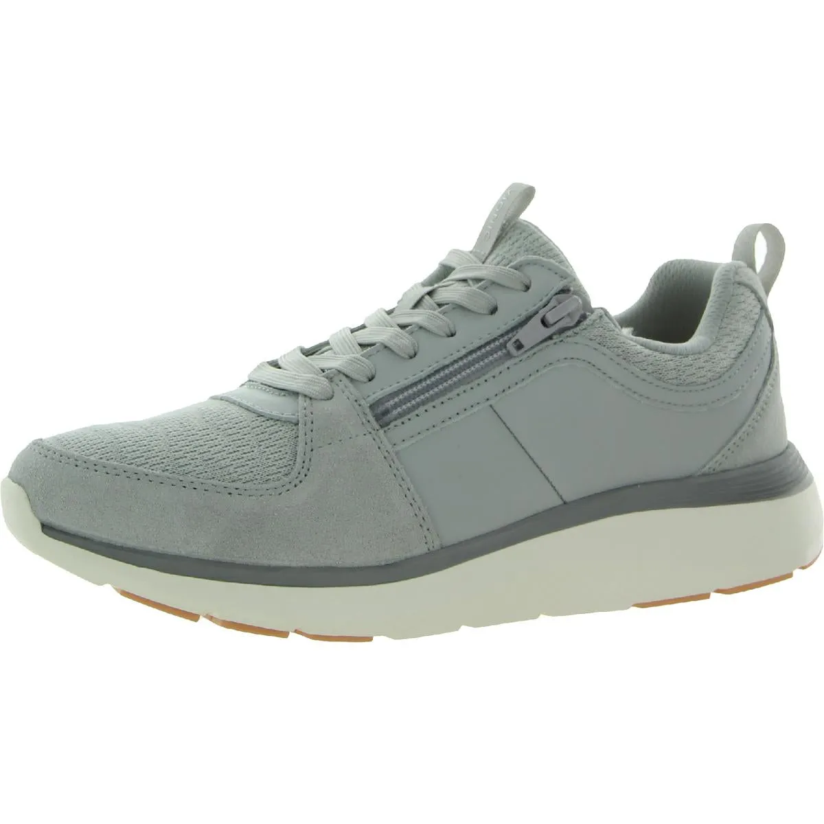 Athena Womens Leather Lace-Up Athletic and Training Shoes