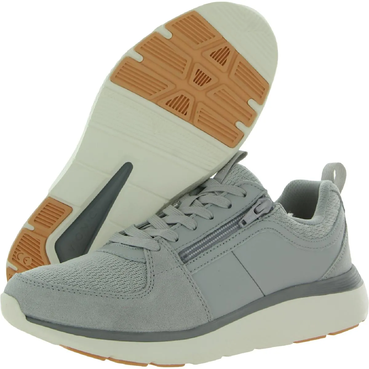 Athena Womens Leather Lace-Up Athletic and Training Shoes