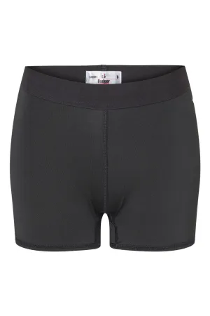 Badger Womens Moisture Wicking Pro Compression Shorts - Black