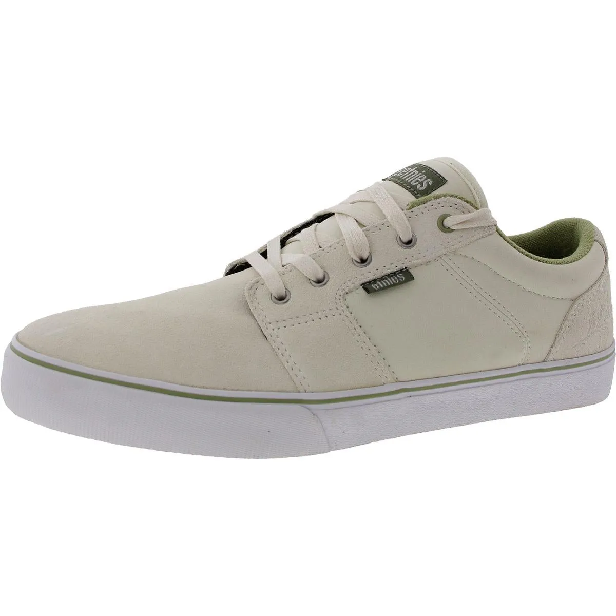 Barge Mens Suede Lace-Up Skate Shoes