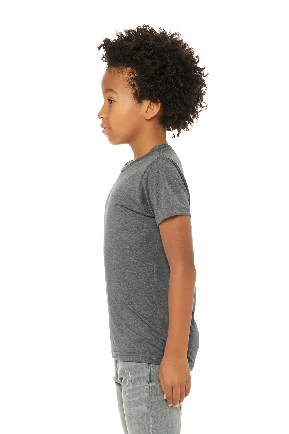 Bella   Canvas Youth Short Sleeve Crewneck T-Shirt - Grey