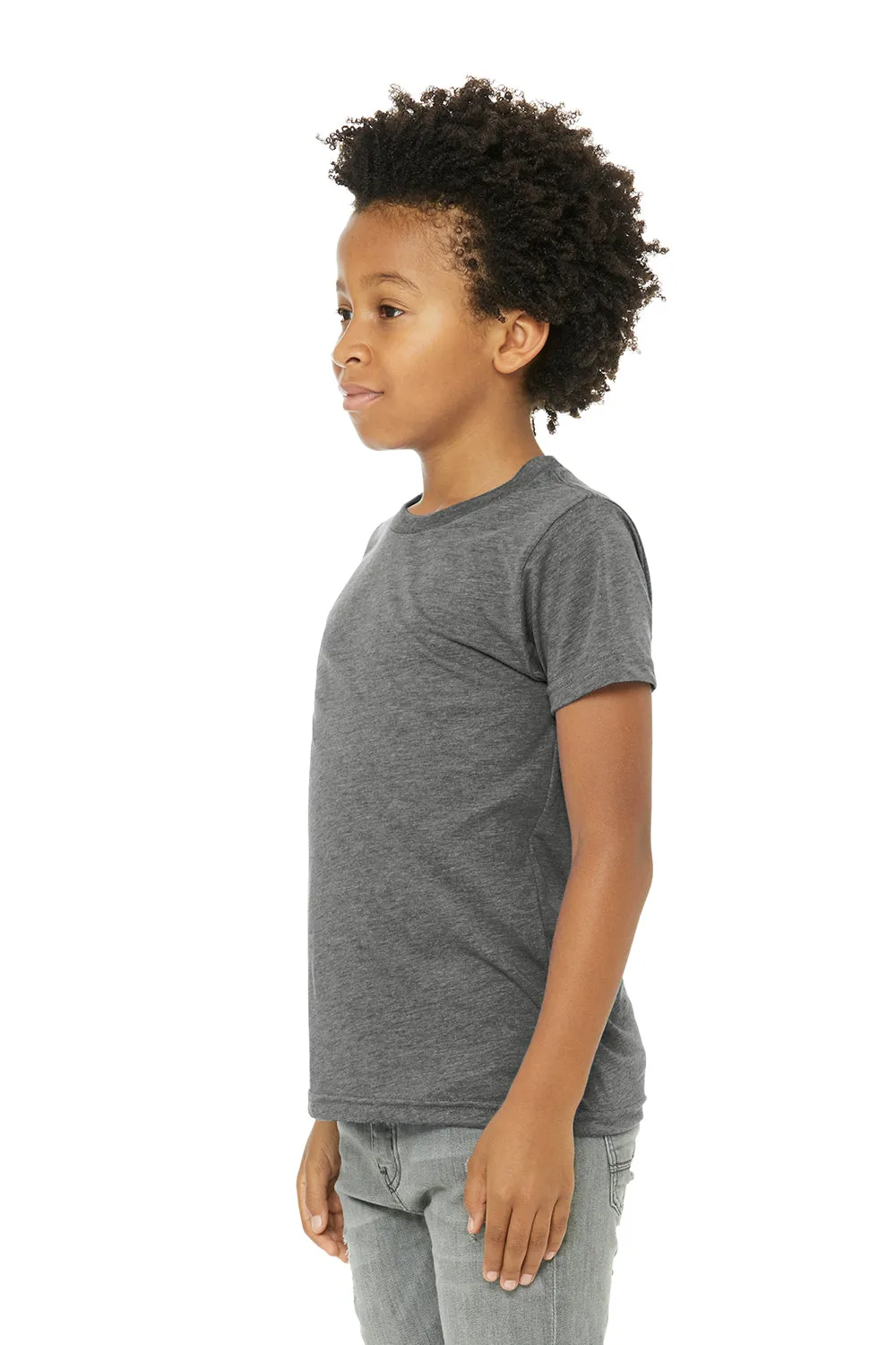 Bella   Canvas Youth Short Sleeve Crewneck T-Shirt - Grey