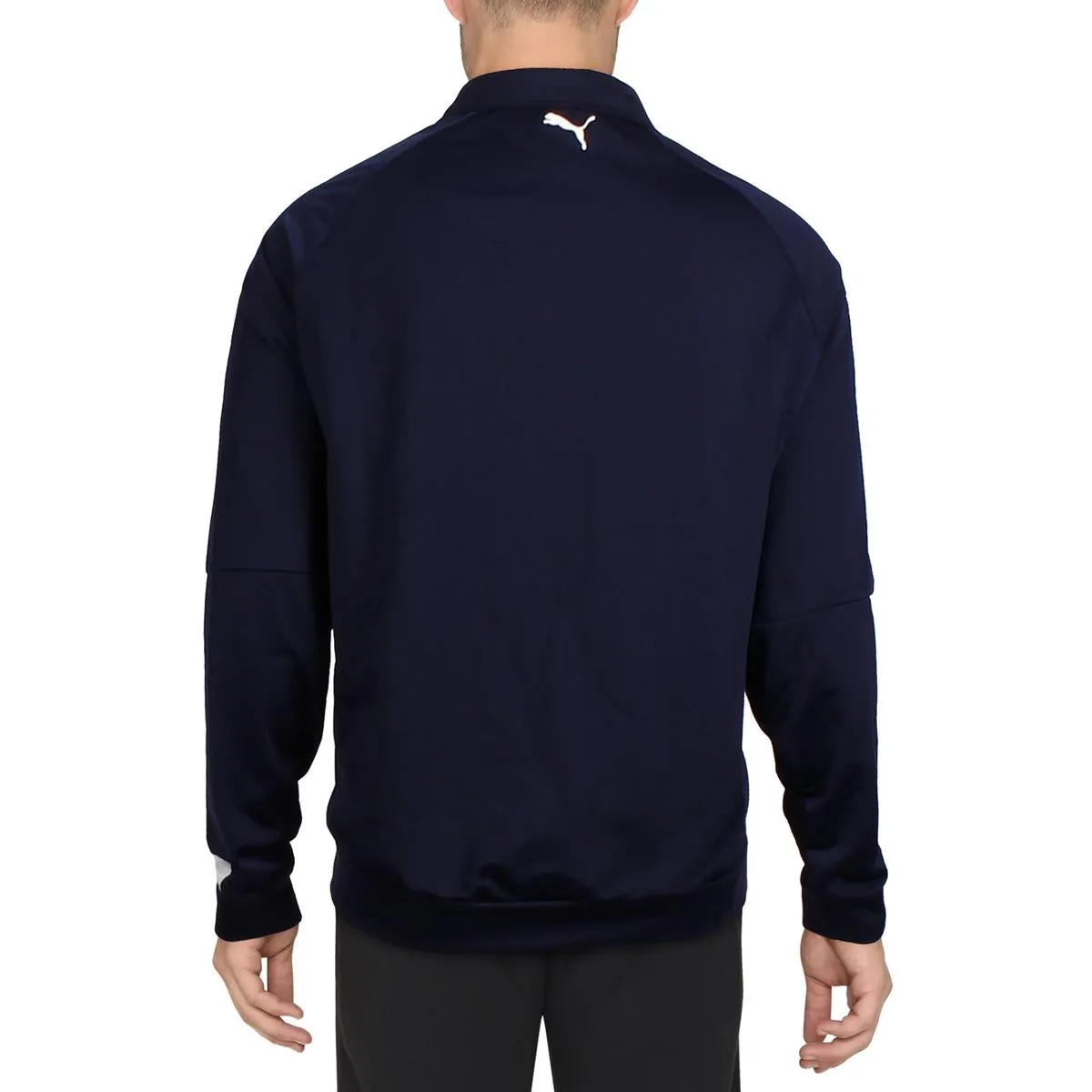 Big & Tall Mens Logo Polyester Track Jacket