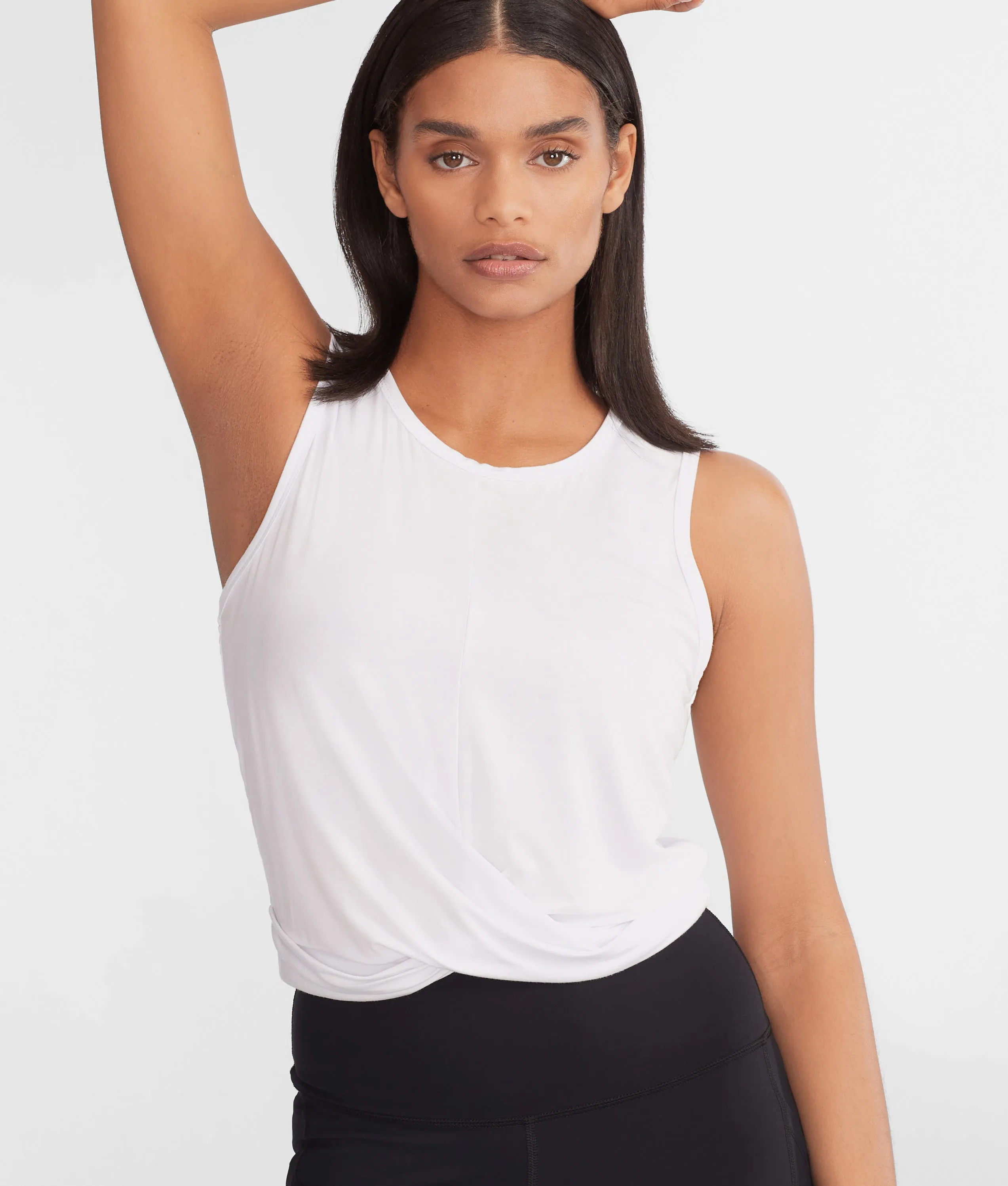 Body Up Women's Twist Front Tank