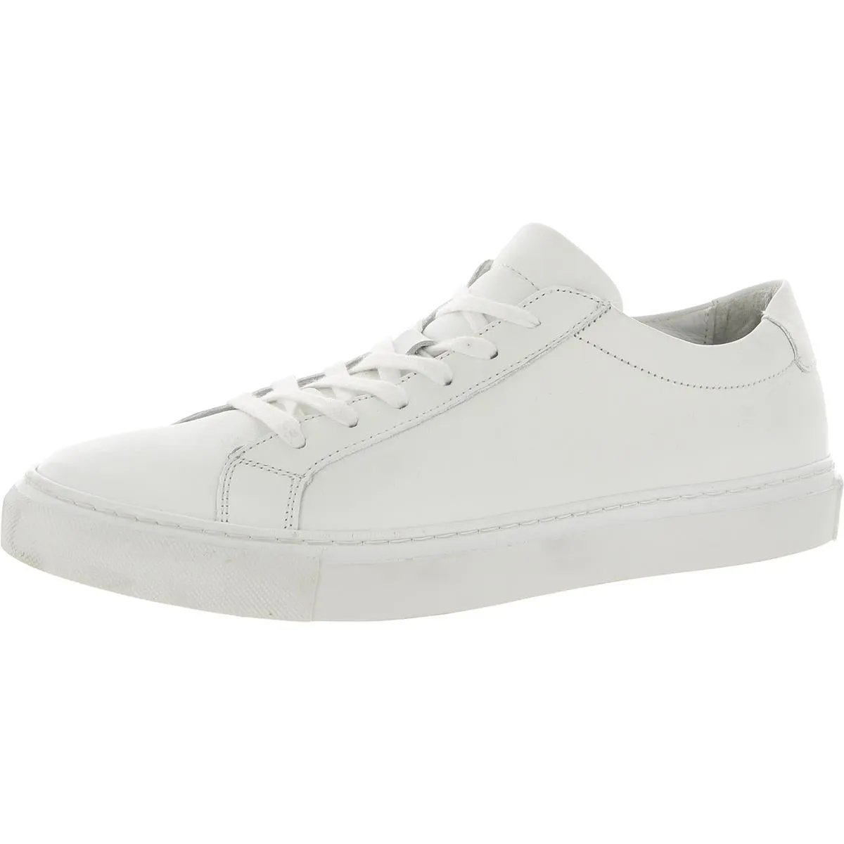 Bolo Mens Leather Lifestyle Athletic and Training Shoes