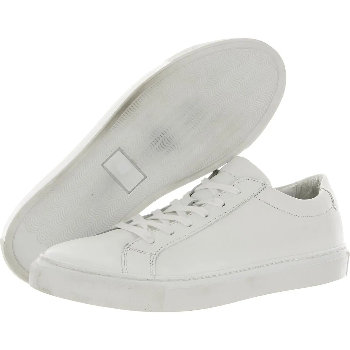 Bolo Mens Leather Lifestyle Athletic and Training Shoes