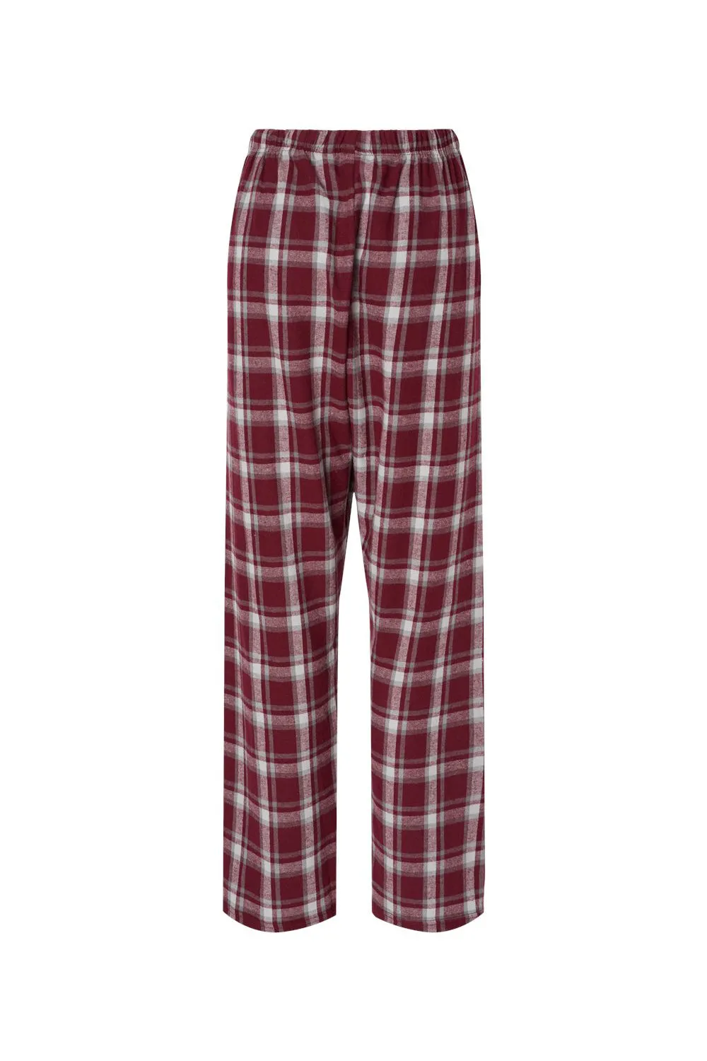 Boxercraft Womens Haley Flannel Pants w/ Pockets - Heritage Maroon Plaid