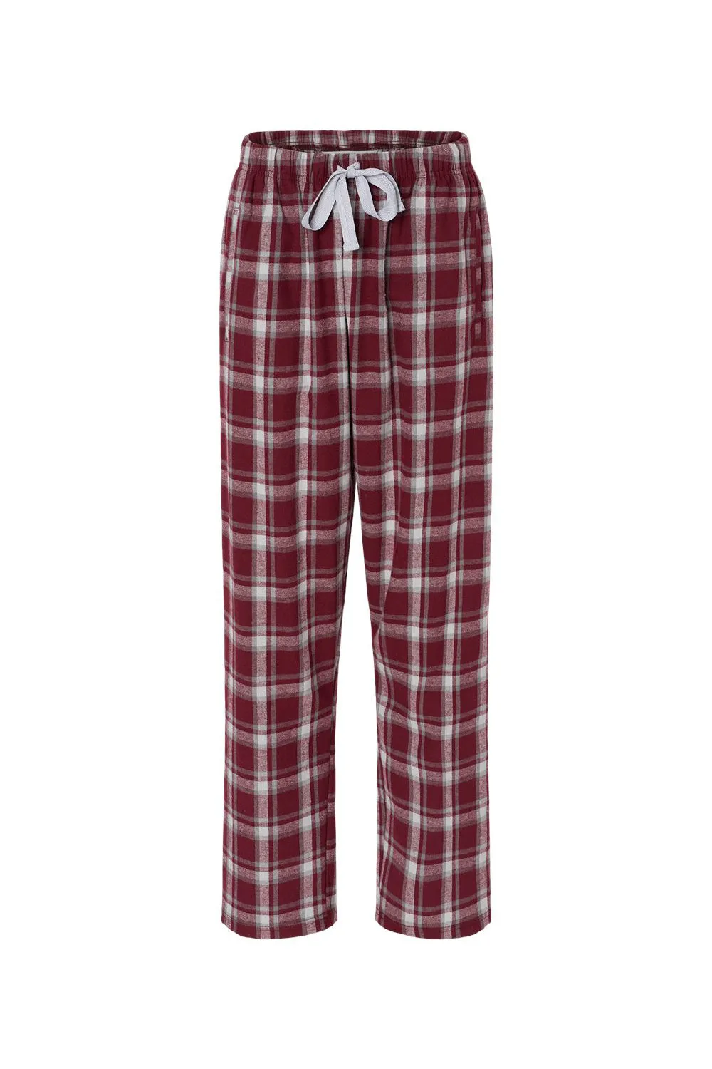 Boxercraft Womens Haley Flannel Pants w/ Pockets - Heritage Maroon Plaid