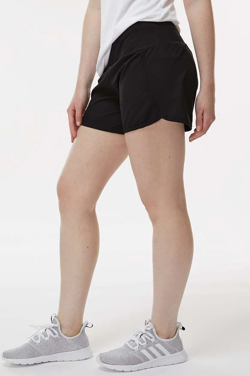 Boxercraft Womens Stretch Woven Lined Shorts - Black