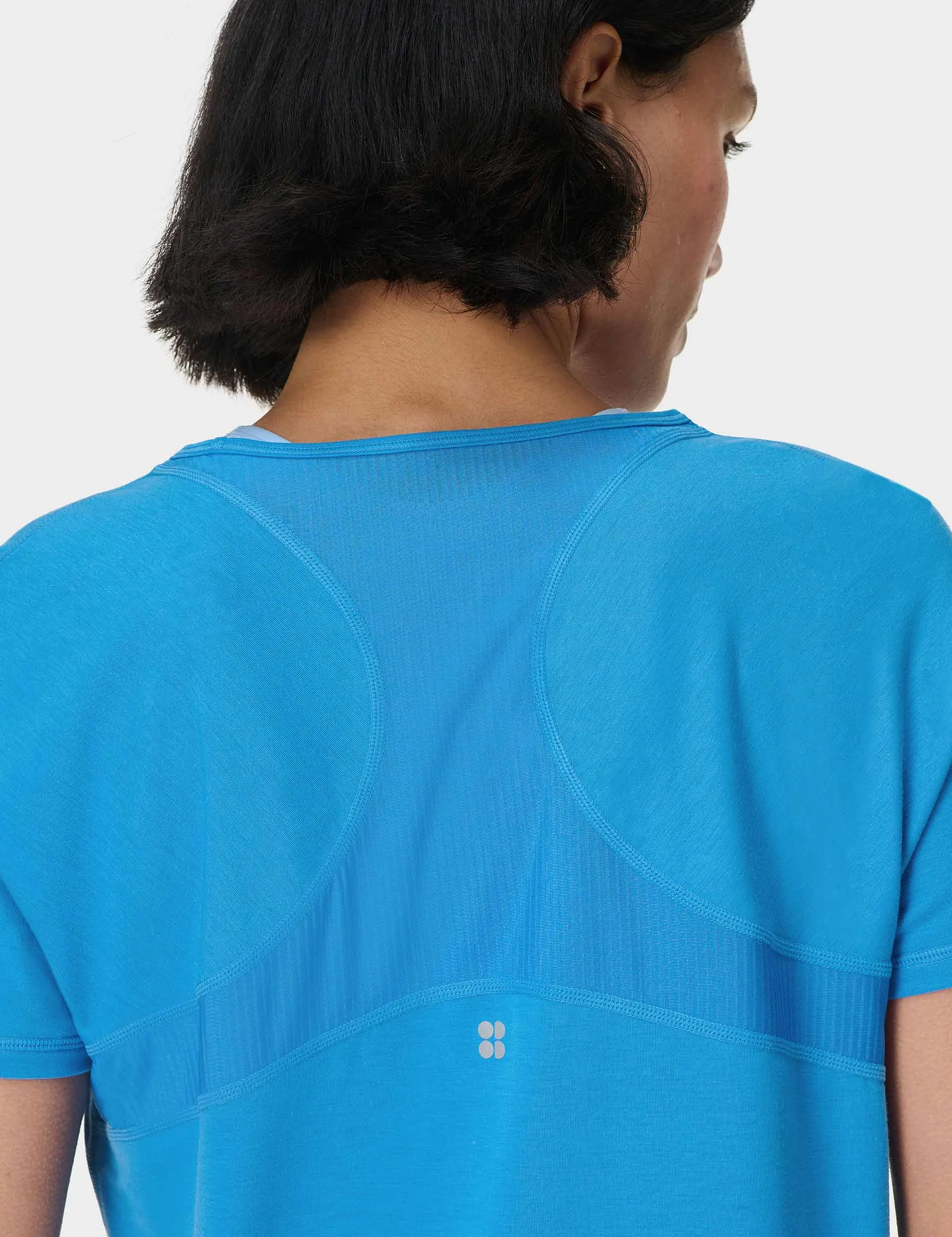Breathe Easy Running T-Shirt - Tidal Blue