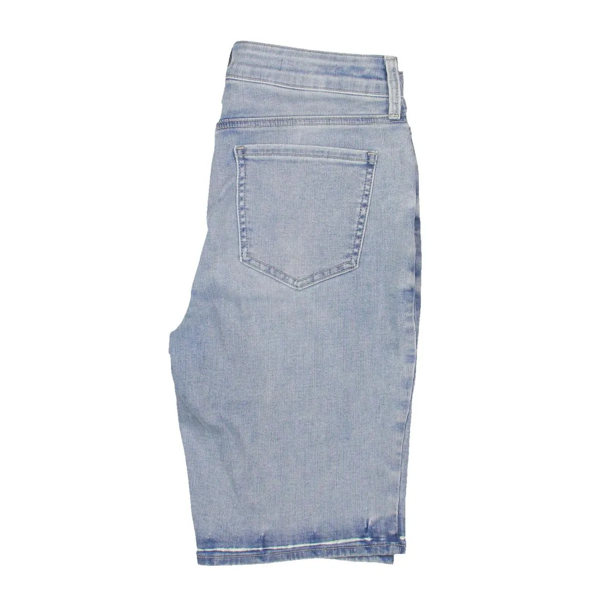 Briella Womens Mid-Rise Knee-Length Denim Shorts