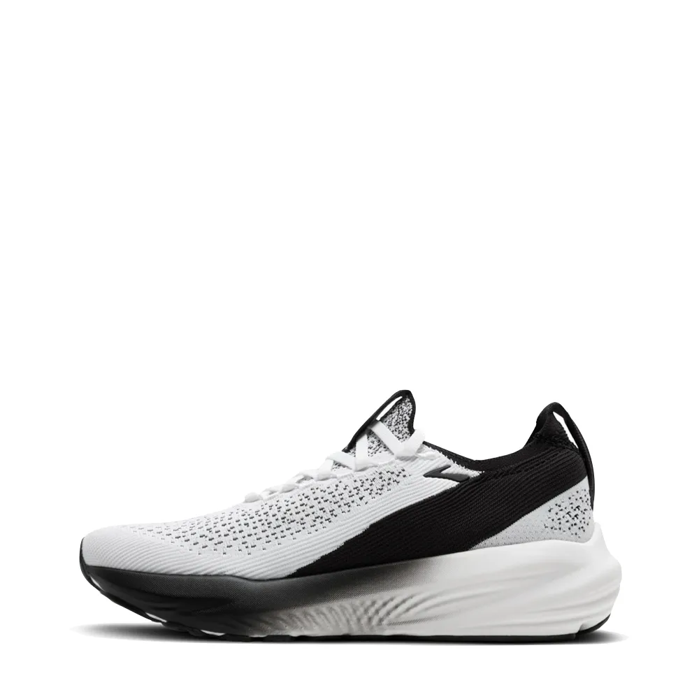 Brooks Men's Glycerin StealthFit 22 Sneaker in White/Grey/Black