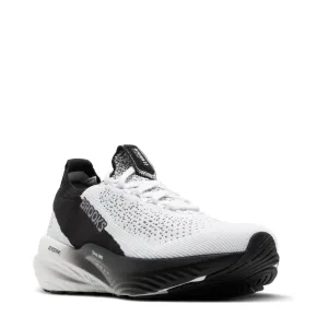 Brooks Men's Glycerin StealthFit 22 Sneaker in White/Grey/Black