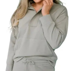 Carson Sweatshirt In Olive