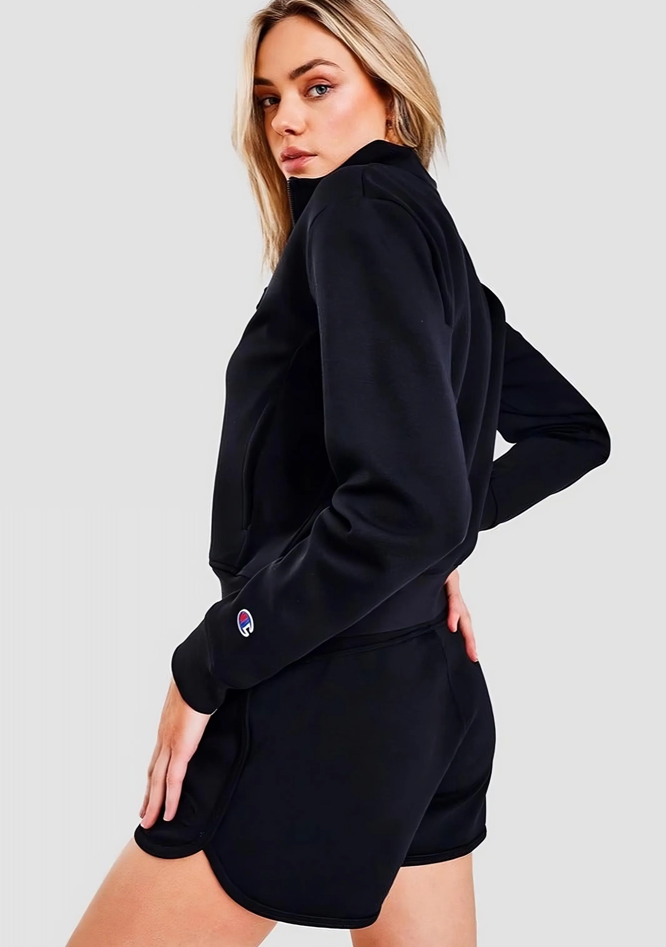 Champion Womens Rochester Tech Quarter Zip <BR> CRL8N BAC