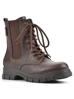CHEVY Womens Zipper Casual Ankle Boots