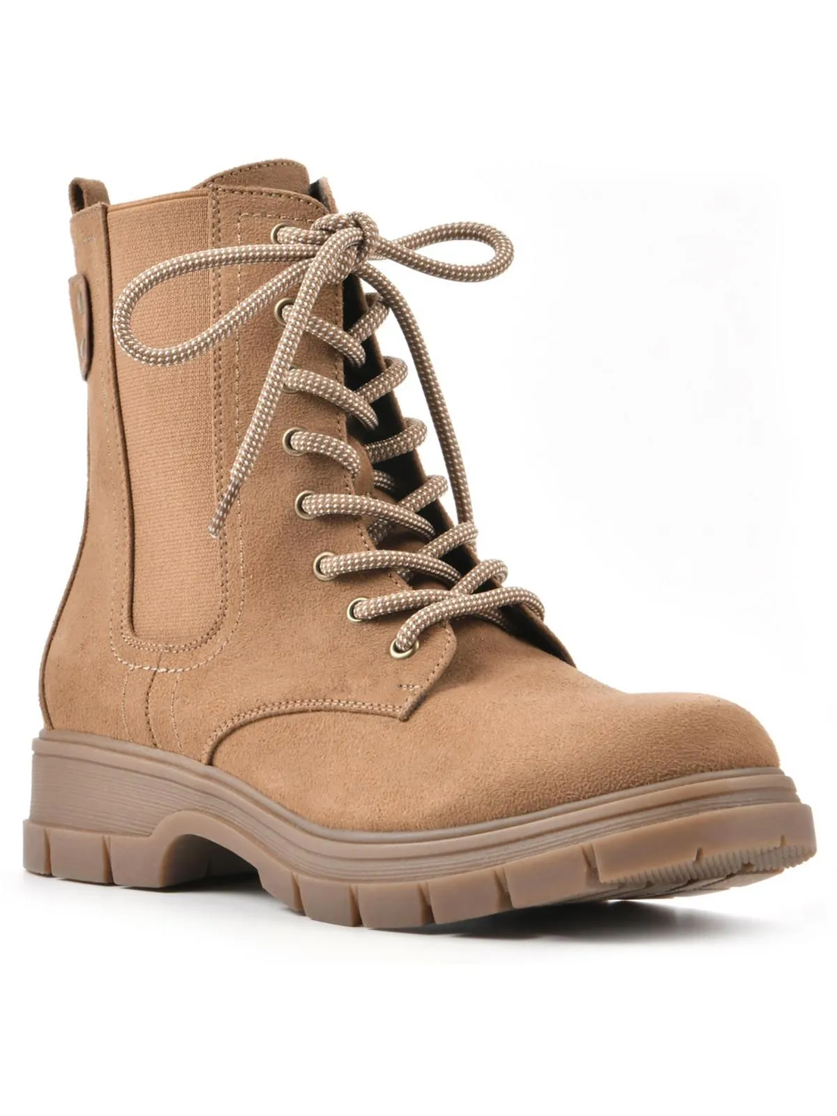 CHEVY Womens Zipper Casual Ankle Boots