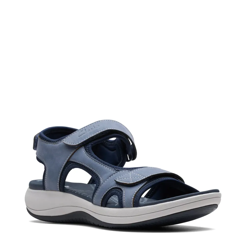 Clarks Women's Mira Bay Sandal in Denim Blue