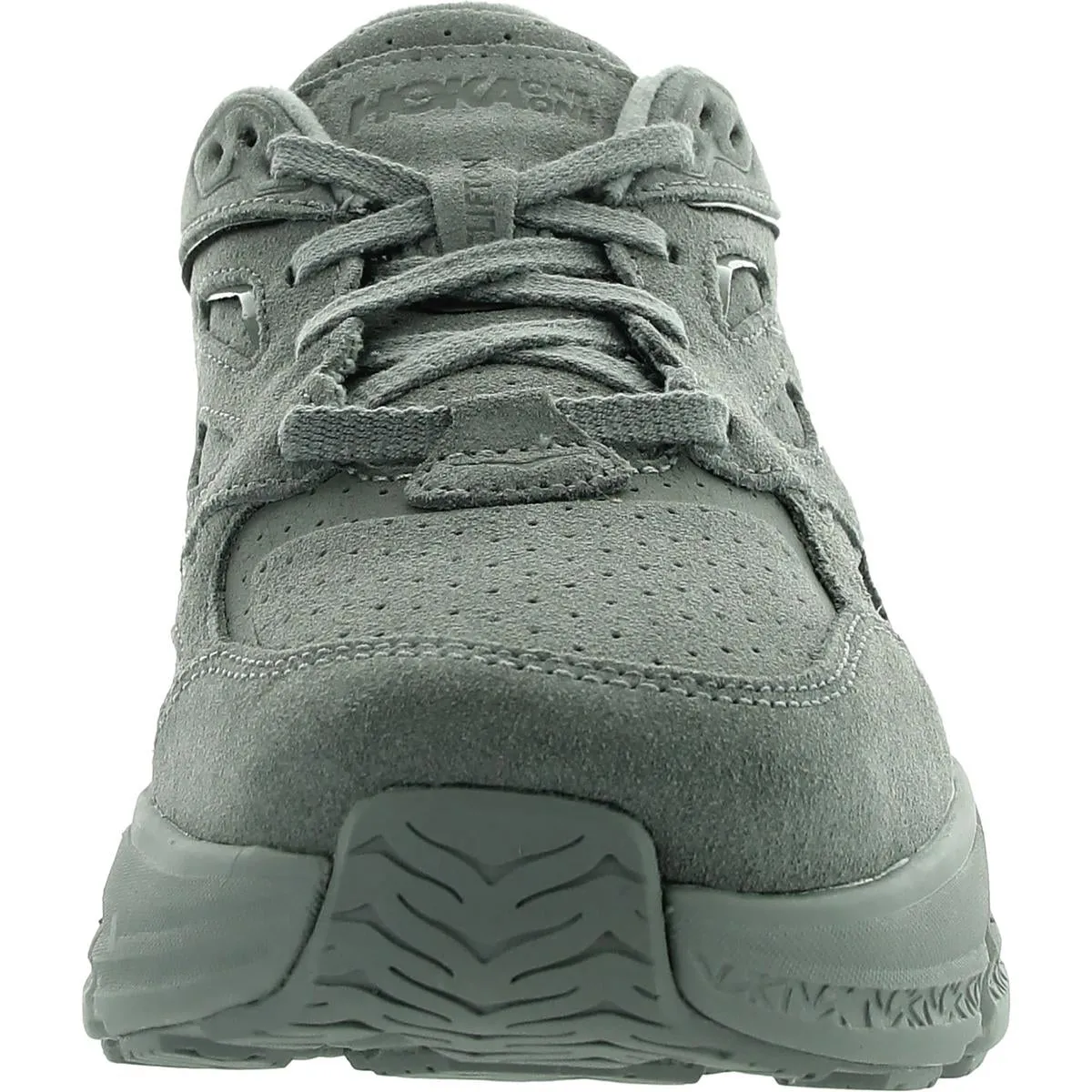 Clifton Mens Lace-Up Suede Running & Training Shoes