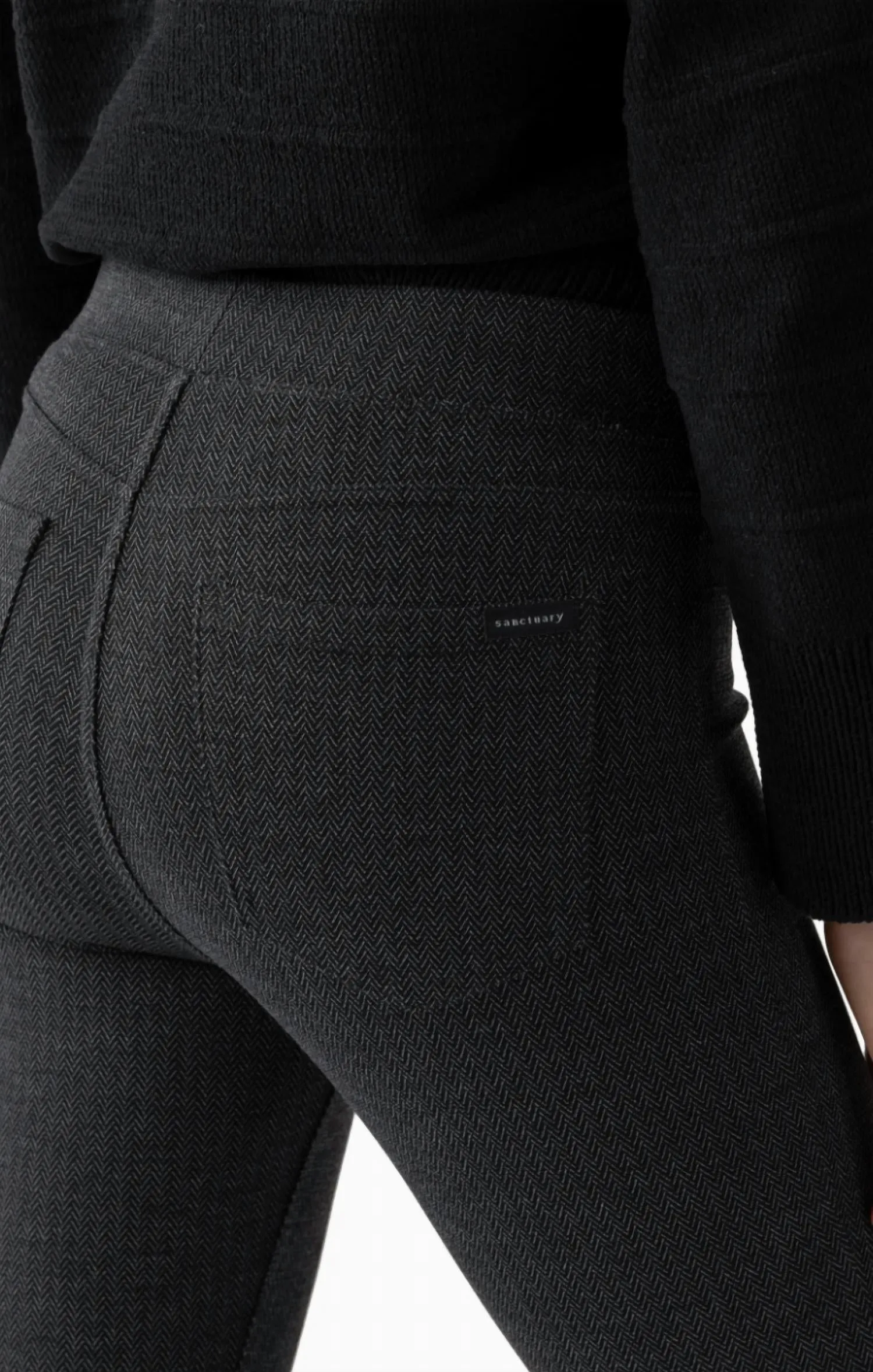 Clothing Runway Legging In Mini Herringbone