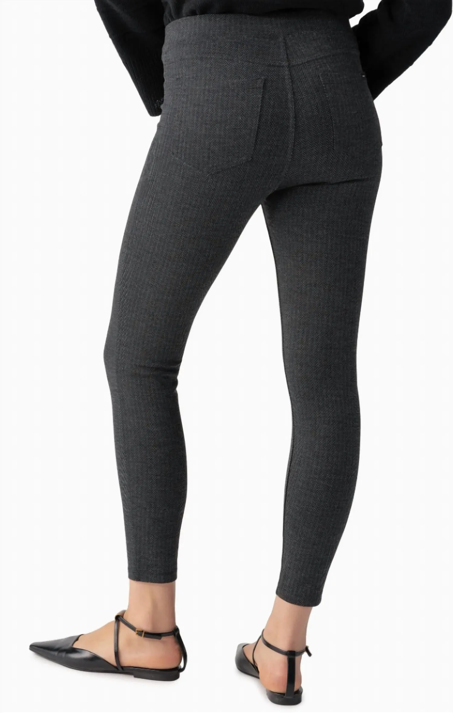 Clothing Runway Legging In Mini Herringbone