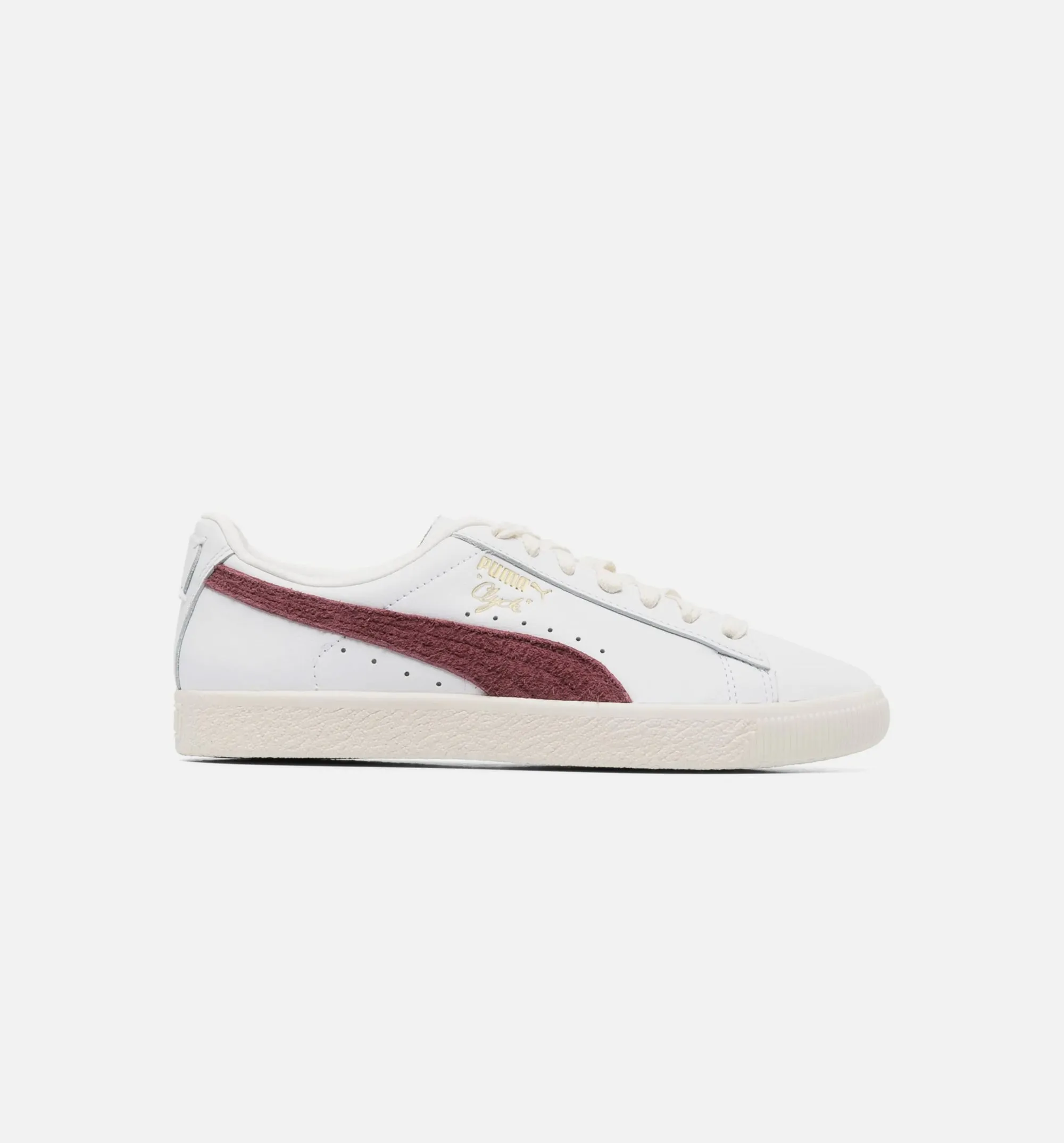 Clyde Base Mens Lifestyle Shoe - White/Gold