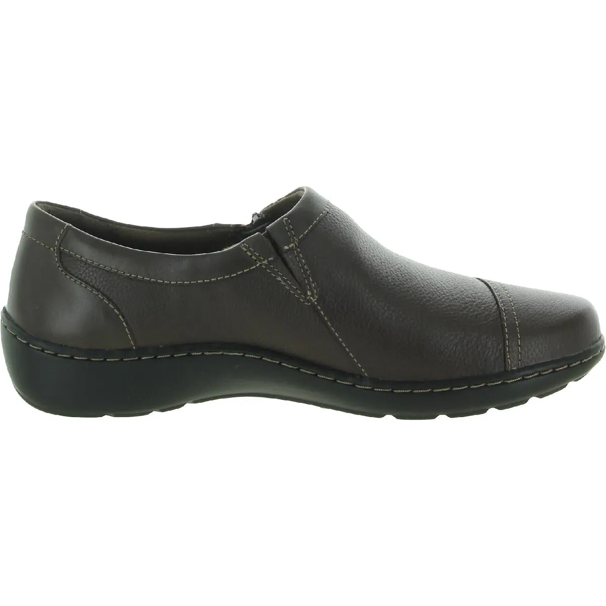 Cora Giny Womens Leather Slip On Casual Shoes