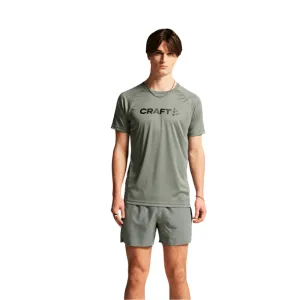 Craft Men's Core Unify Logo Tee in Leaf SS25