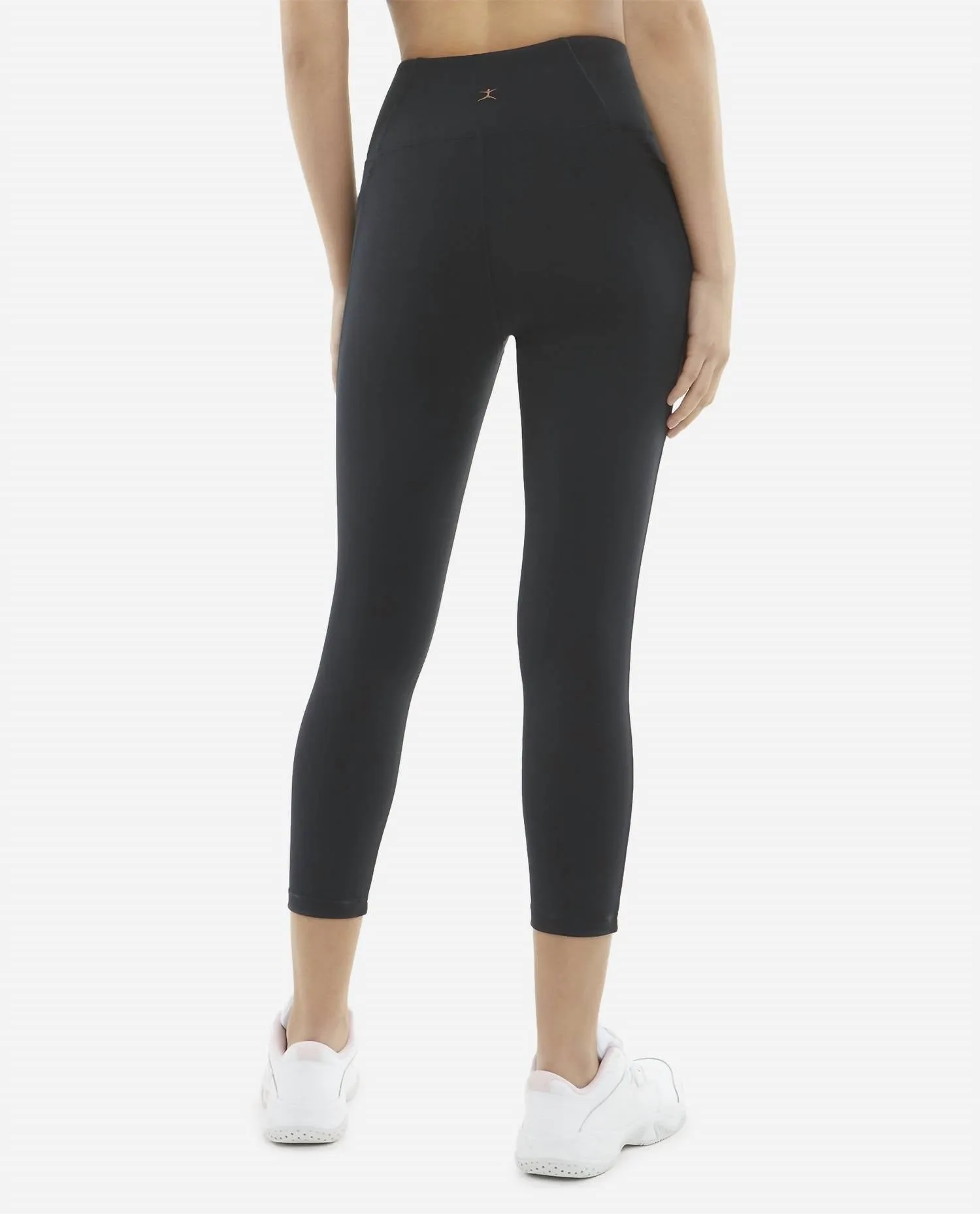 Cropped Legging In Black Salt