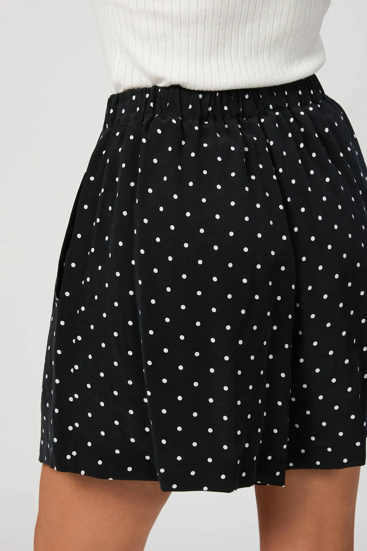 De La Moussaye Short In Black/white