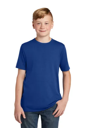 District Youth Perfect Tri Short Sleeve Crewneck T-Shirt - Deep Royal Blue