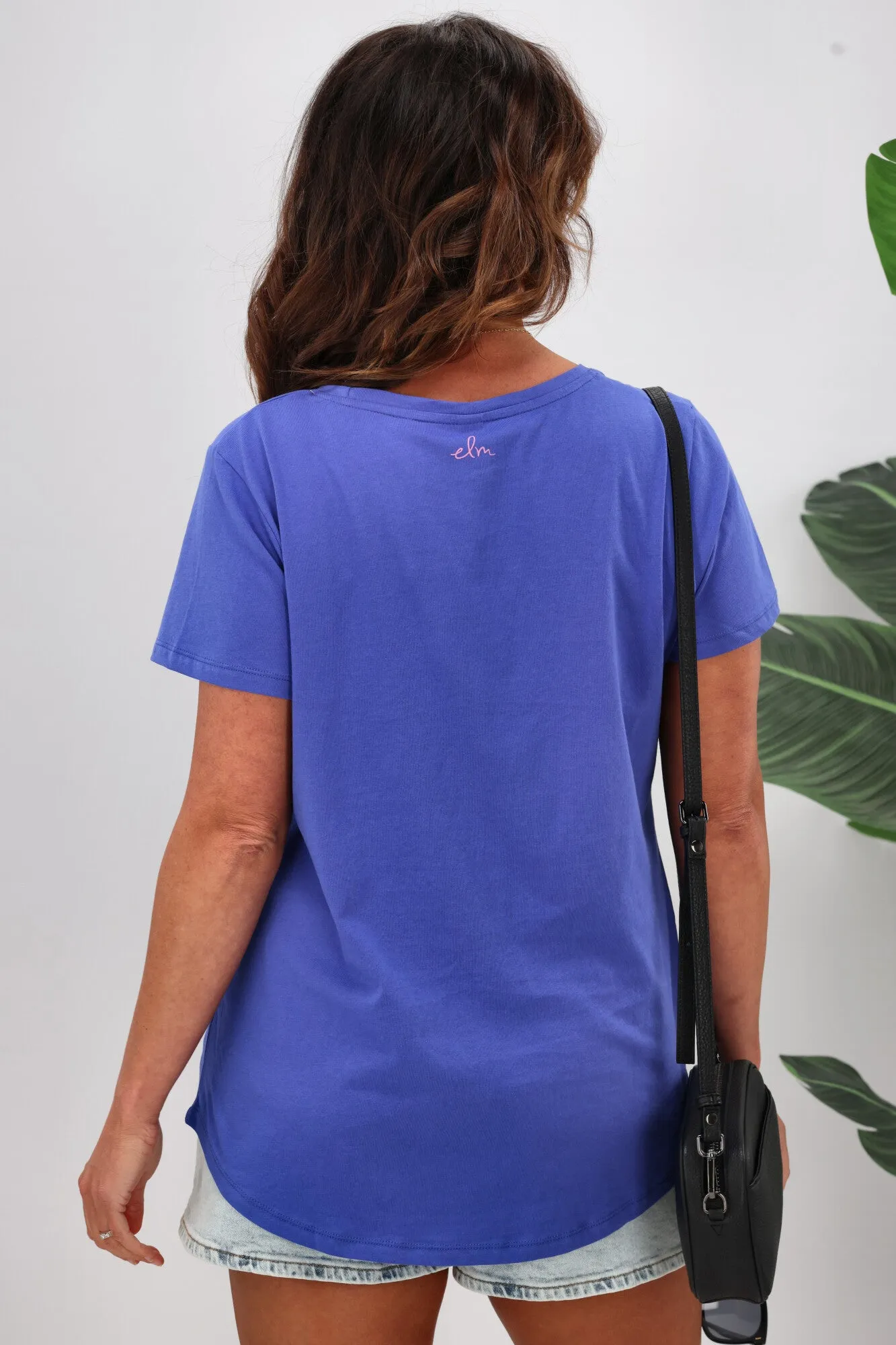 Elm Love Splash Tee Cobalt Blue