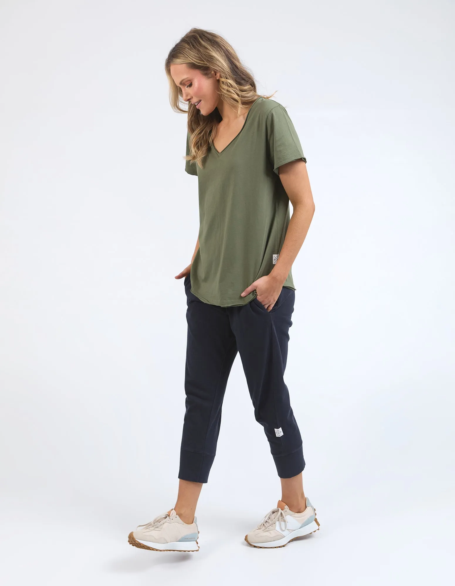 Elm Pima Vee Tee Khaki