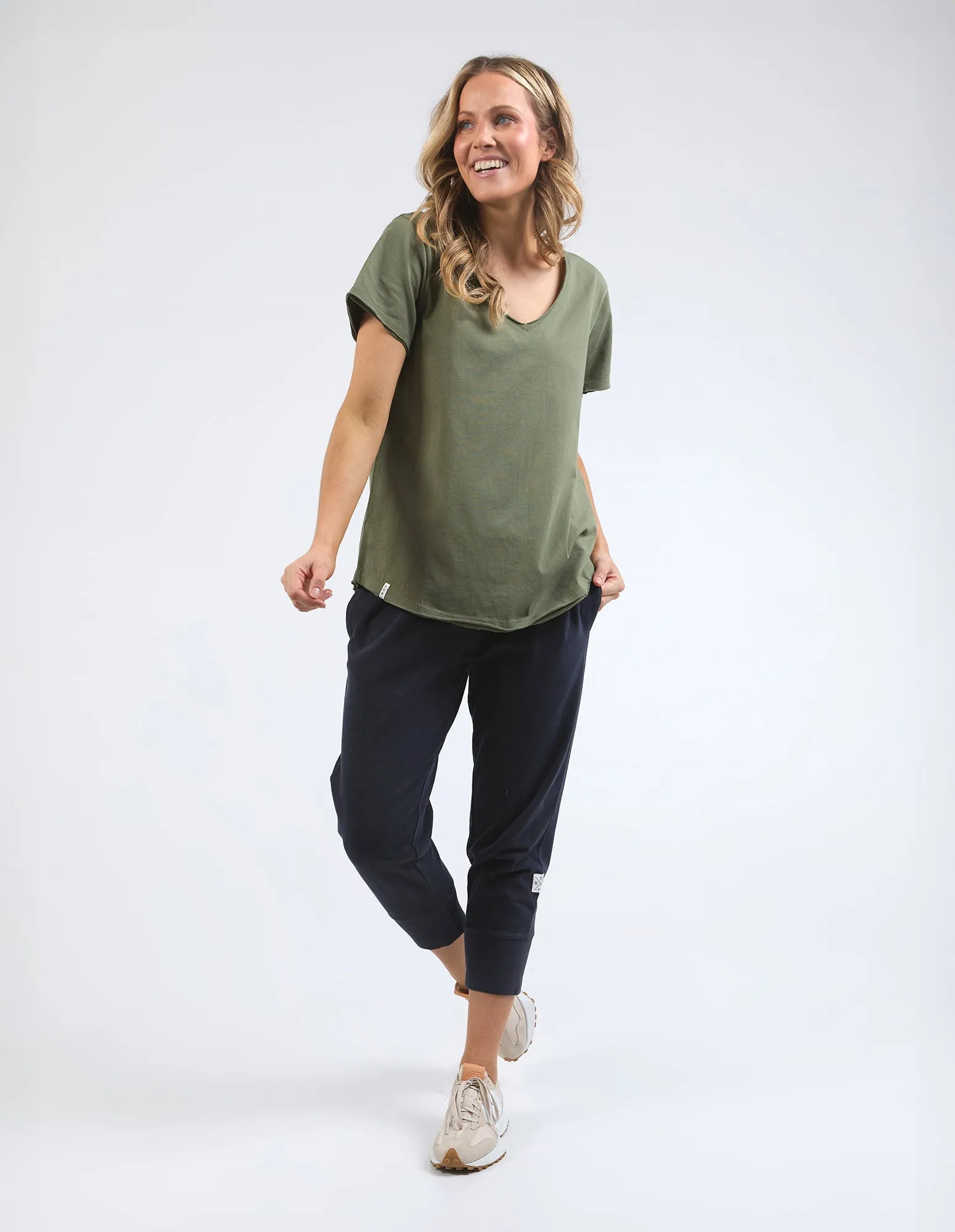 Elm Pima Vee Tee Khaki