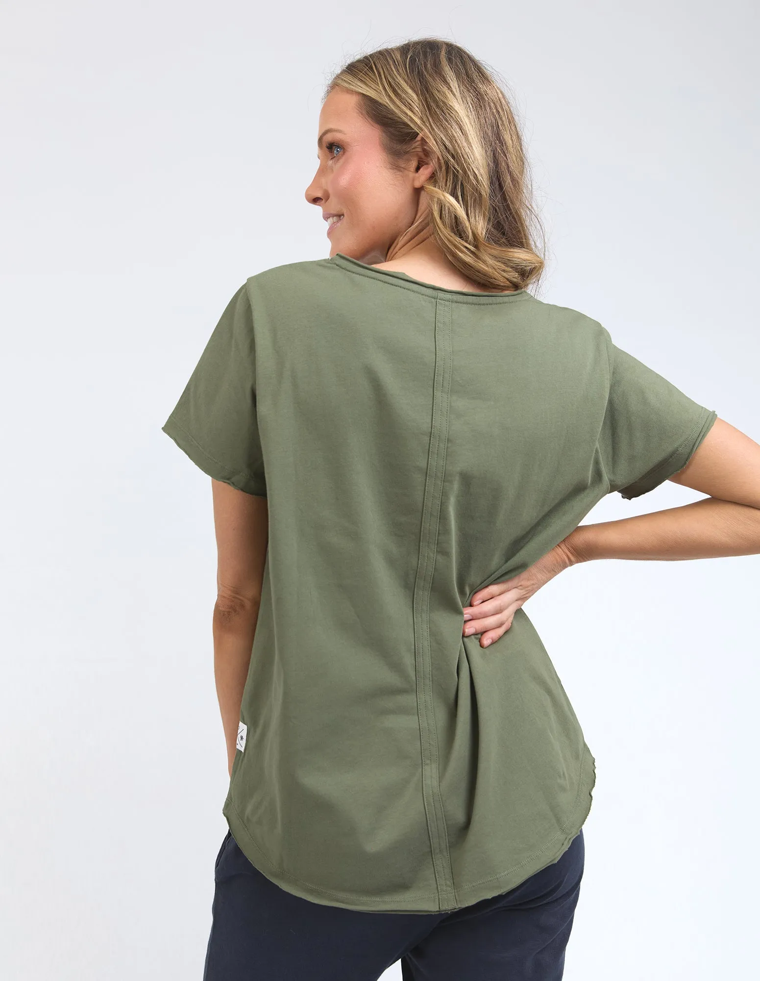 Elm Pima Vee Tee Khaki