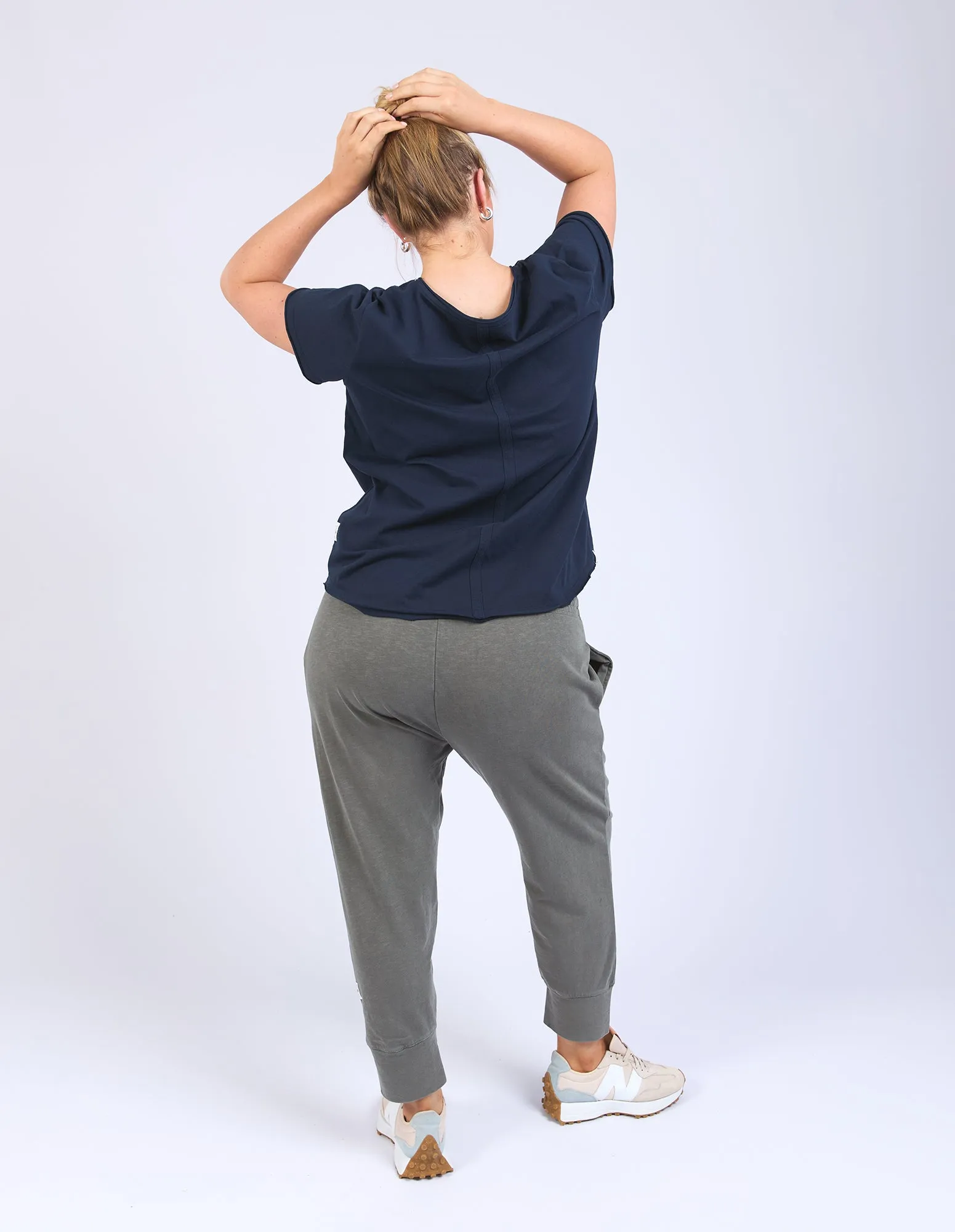Elm Pima Vee Tee Navy