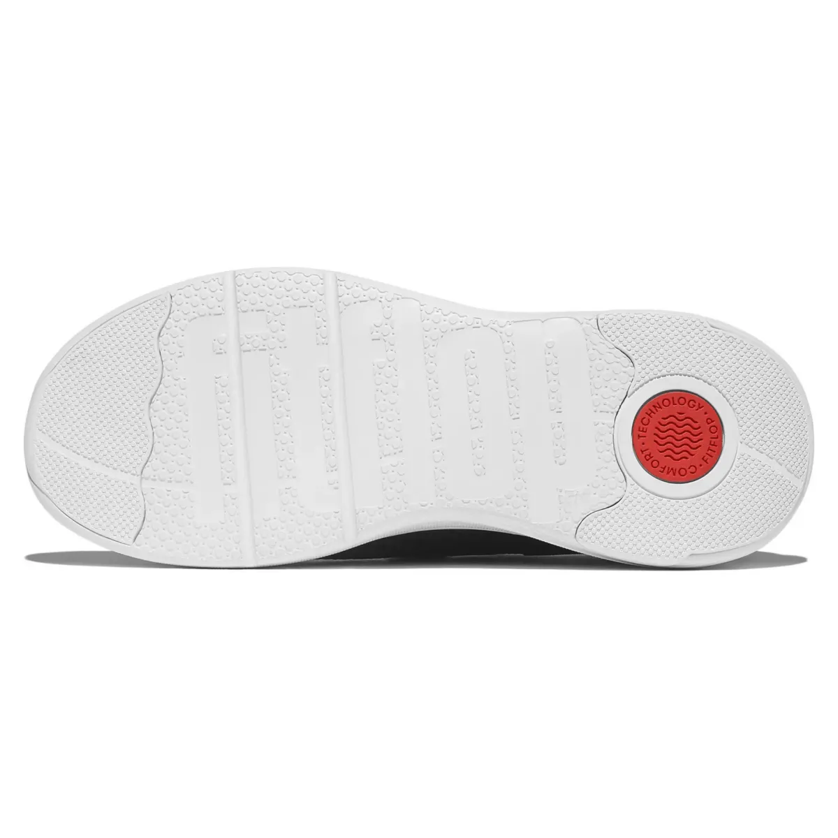 FitFlop Women's SUPER-Q Knit Laced Black/White