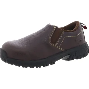 Flight Low Slip On Womens Slip Resistant Leather Work & Safety Shoes