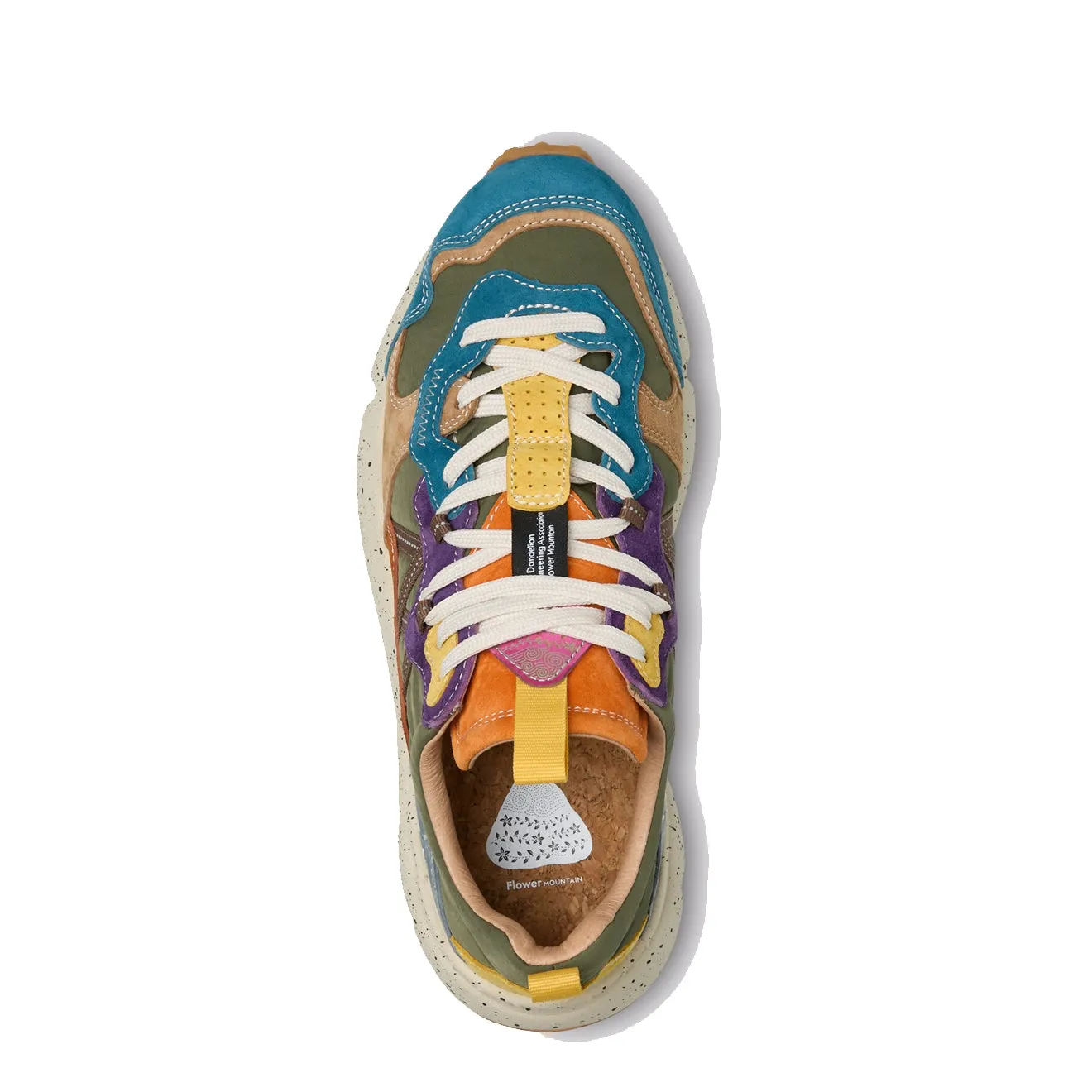 Flower Mountain Lenzan Tainer Blue / Taupe / Light