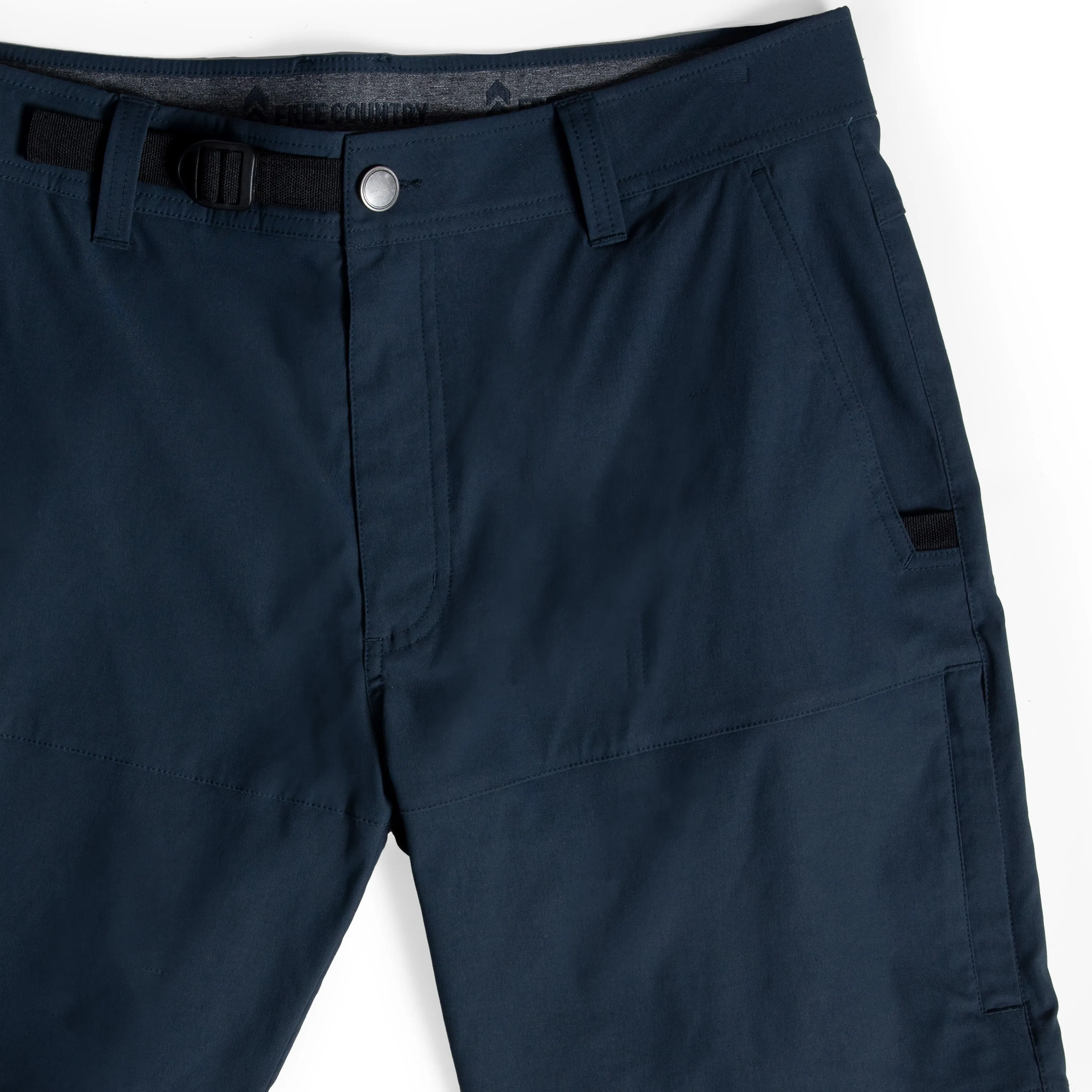 Free Country Men's Nylon Stretch Trek Short