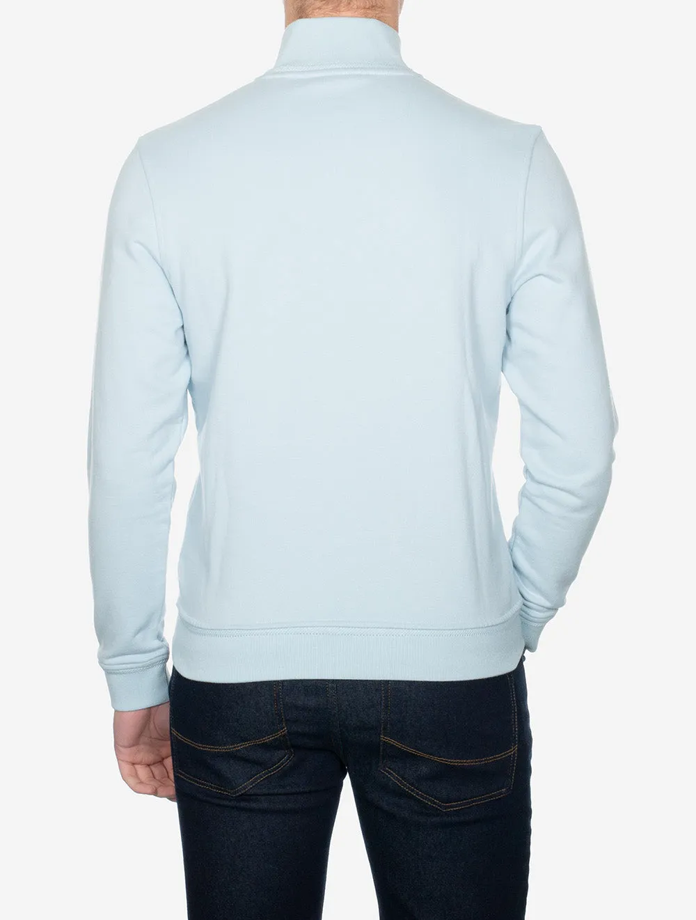Full Zip Sweatshirt Sky Blue