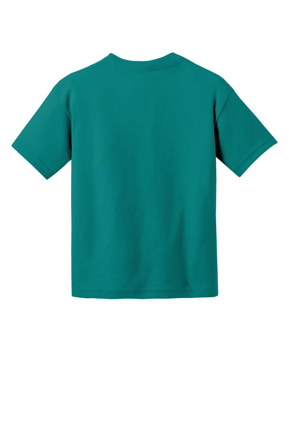 Gildan Youth DryBlend Moisture Wicking Short Sleeve Crewneck T-Shirt - Jade Dome Green