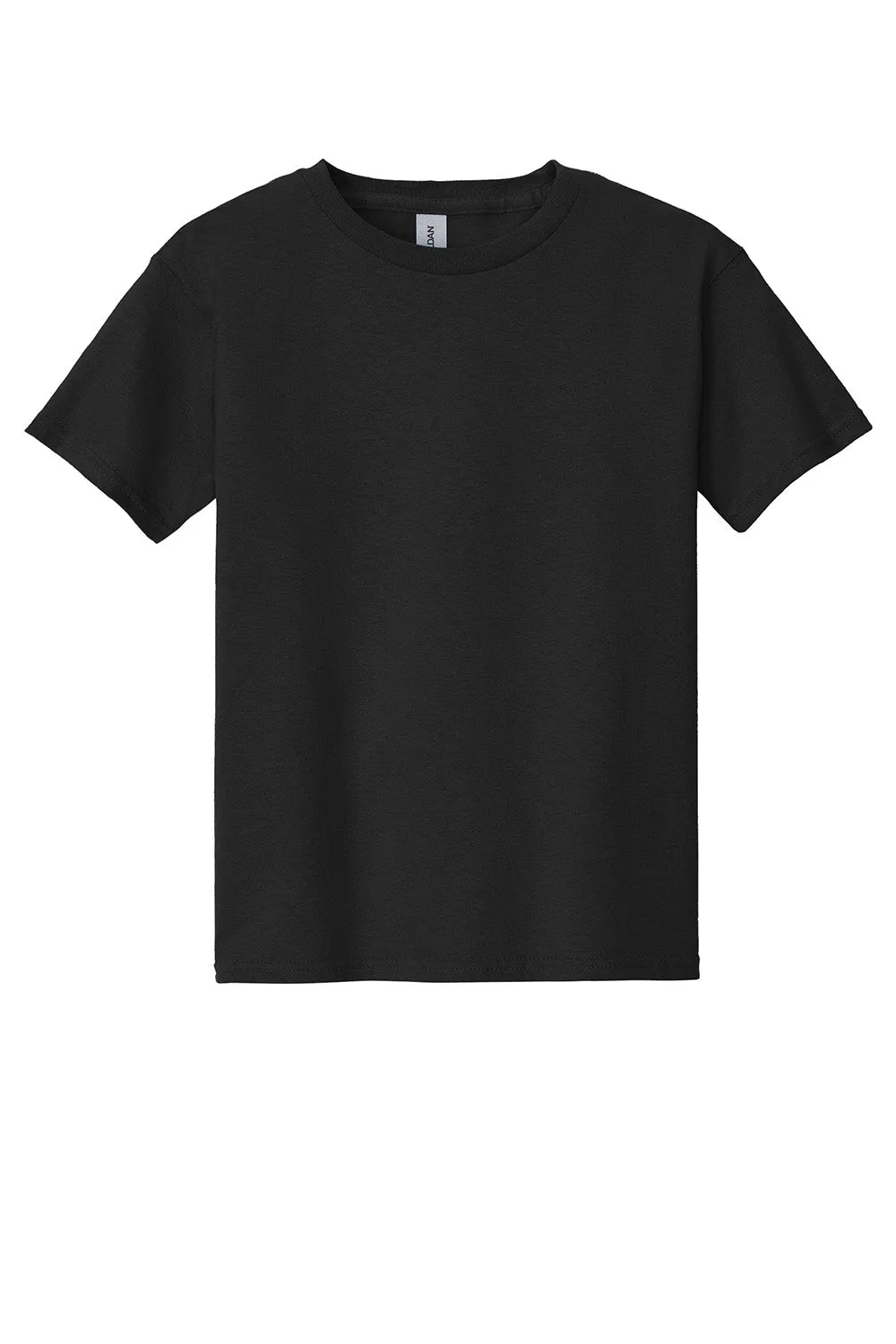Gildan Youth Short Sleeve Crewneck T-Shirt - Black
