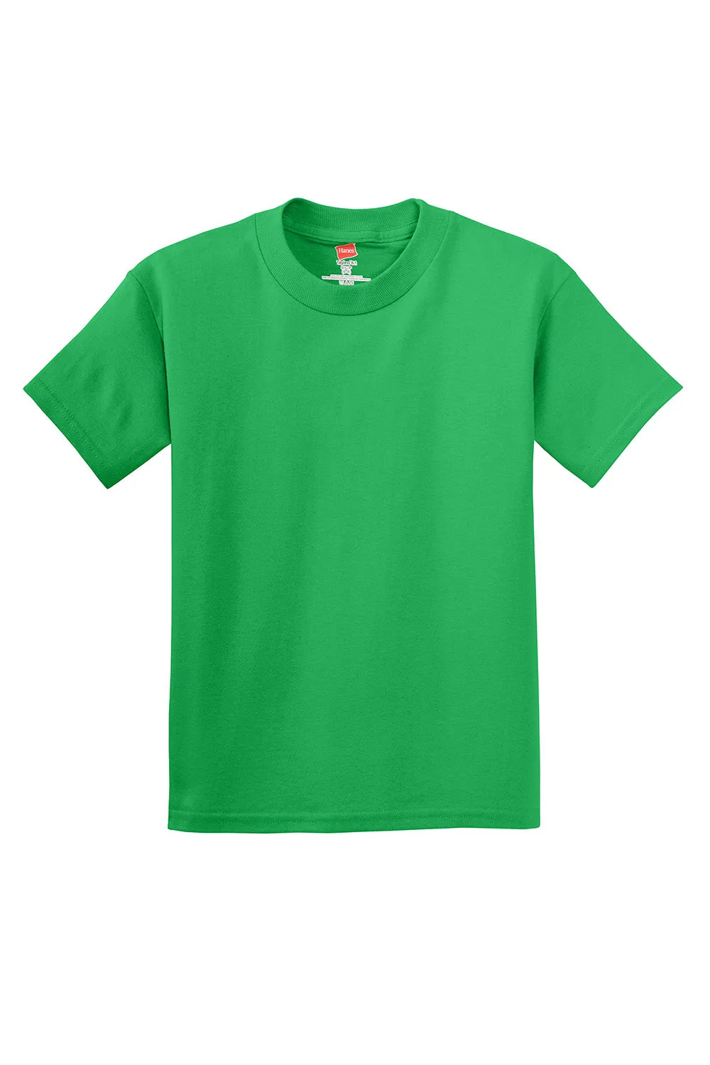 Hanes Youth ComfortSoft Short Sleeve Crewneck T-Shirt - Kelly Green
