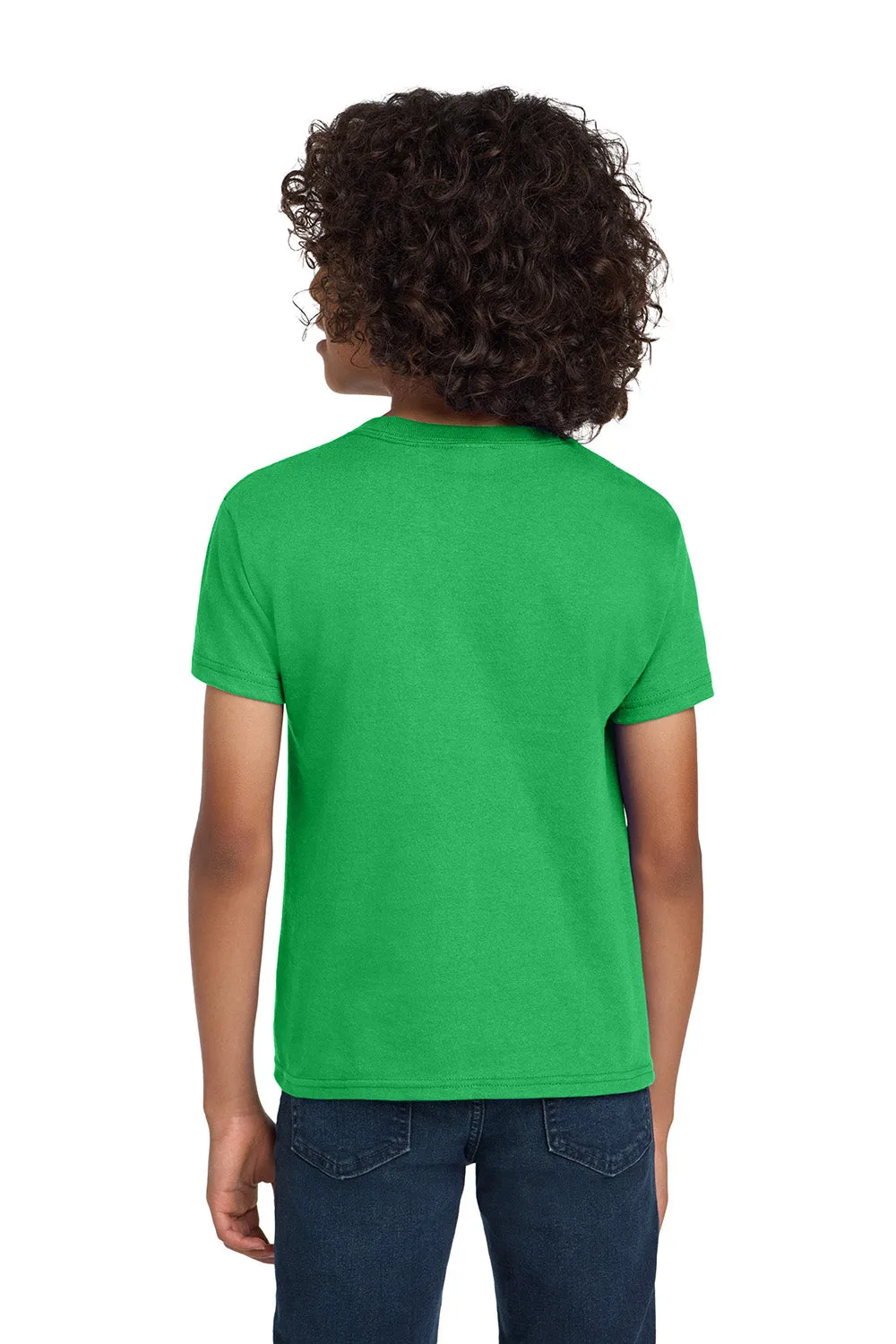 Hanes Youth ComfortSoft Short Sleeve Crewneck T-Shirt - Kelly Green